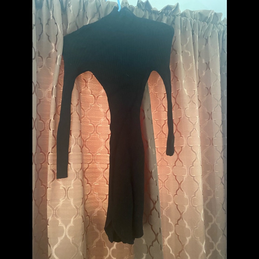 Pink lily size small fitted dress